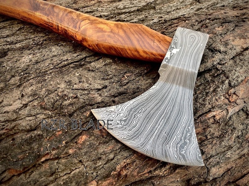 Damascus Viking axe